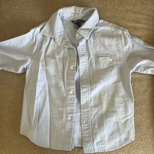 Button down Oxford shirt. Size 2-3 yrs.
